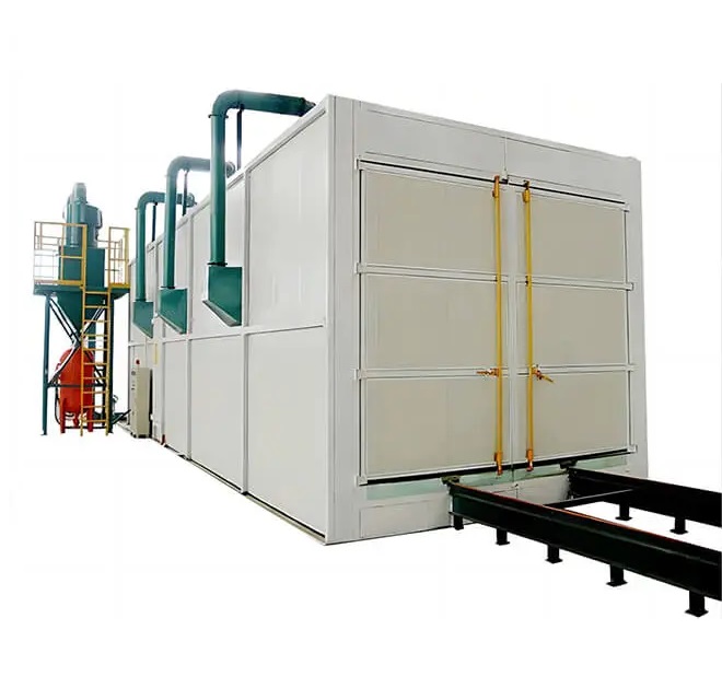 Exploring the Dynamics of Sand Blasting Room