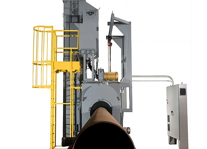 pipe shot blasting machine