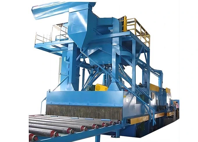 steel plate shot blasting machine