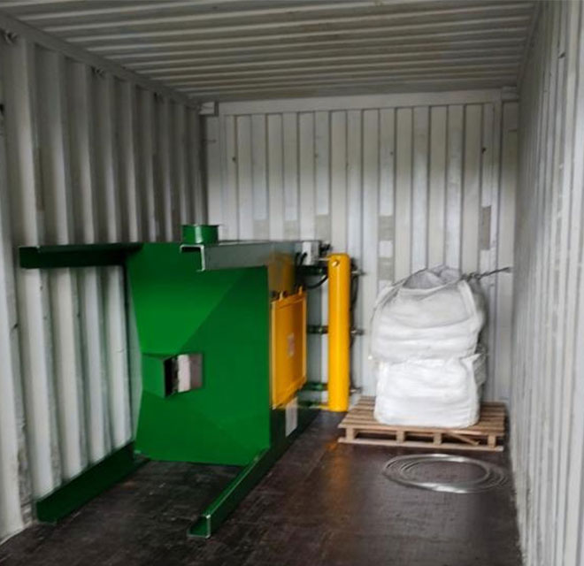 Hanger Shot Blasting Machine completed its packaging for shipment